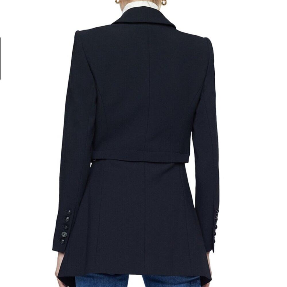L'AGENCE Cora Detachable Bottom Blazer 4 - Picture 7 of 11